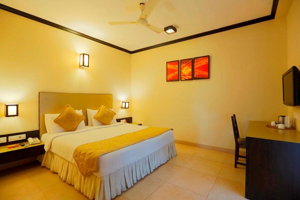 The Sea Horse Resort Baga Buitenkant foto